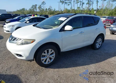 2013 Nissan Murano Sl z USA, uszkodzony, nr VIN JN8AZ1MU2DW206604